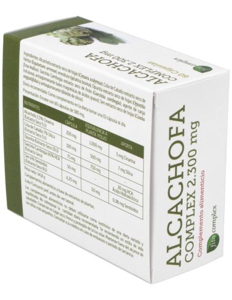 Alcachofa Complex 2300Mg. (Ext. Seco) 60Cap.