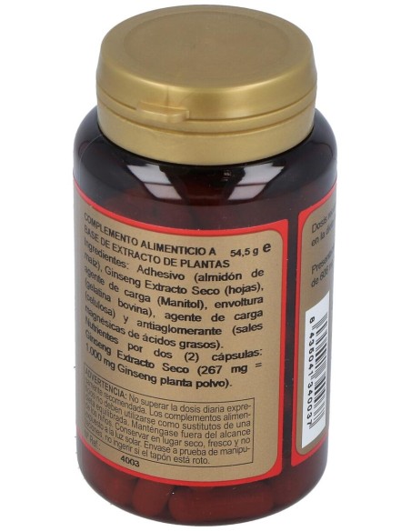 Obire Ginseng Rojo 500Mg 90Caps
