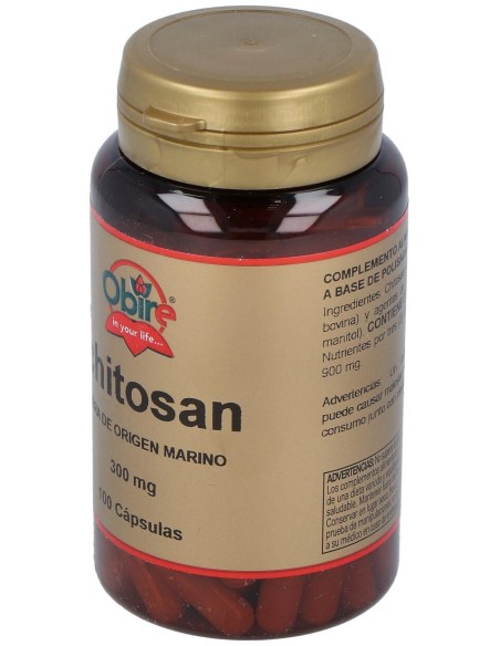 Obire Chitosán 100Cáps