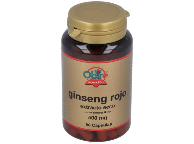 Obire Ginseng Rojo 500Mg 90Caps