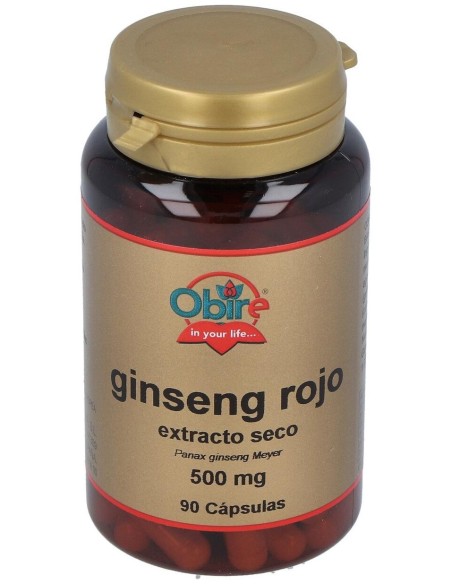 Obire Ginseng Rojo 500Mg 90Caps