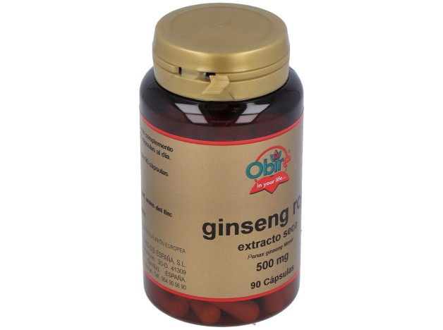 Obire Ginseng Rojo 500Mg 90Caps