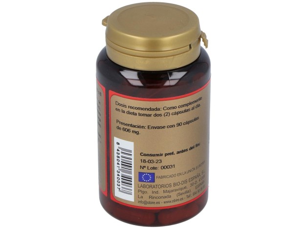 Obire Ginseng Rojo 500Mg 90Caps