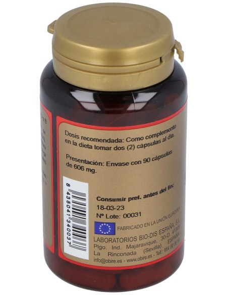 Obire Ginseng Rojo 500Mg 90Caps