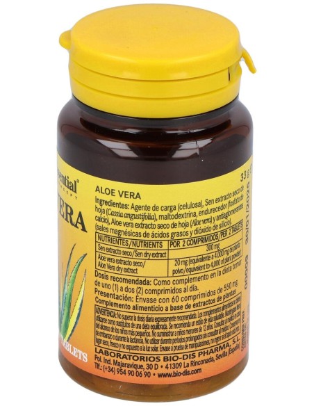 Aloe Vera 2000Mg. Con Sen 60Comp.