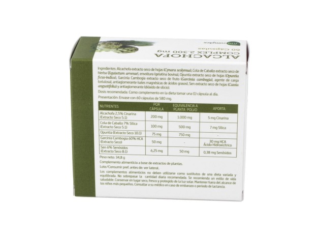 Alcachofa Complex 2300Mg. (Ext. Seco) 60Cap.
