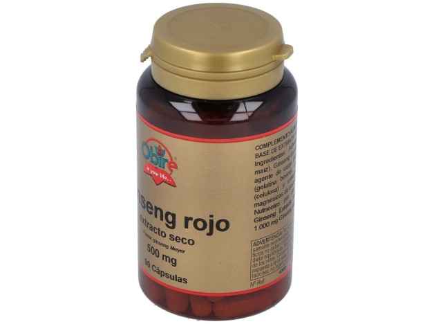 Obire Ginseng Rojo 500Mg 90Caps