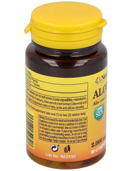 Aloe Vera 2000Mg. Con Sen 60Comp.