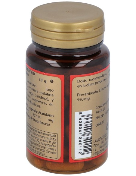 Arandano 1000Mg  60 Caps.
