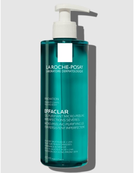 La Roche Posay Effaclar Gel Purificante Micro-Exfoliante 400 ml