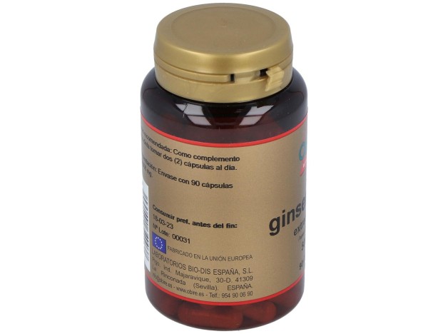 Obire Ginseng Rojo 500Mg 90Caps
