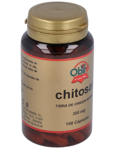 Obire Chitosán 100Cáps