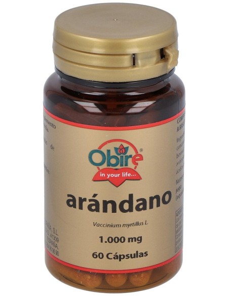 Arandano 1000Mg  60 Caps.