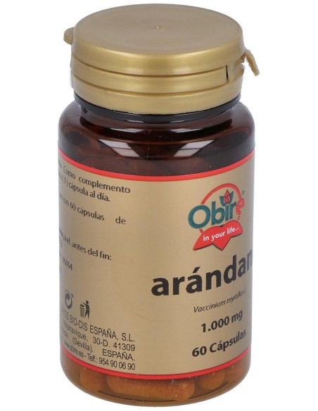 Arandano 1000Mg  60 Caps.