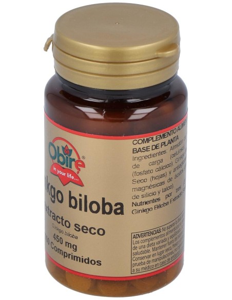 Obire Ginkgo Biloba 500Mg 100Comp