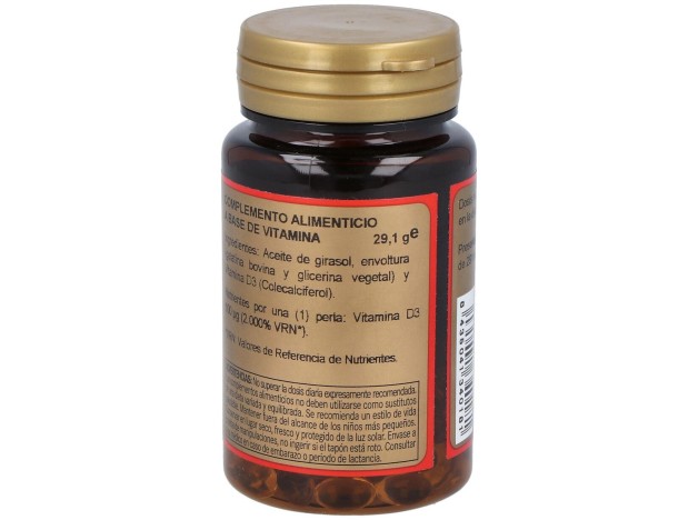 Obire Vitamina D3 4000Ui 100Caps