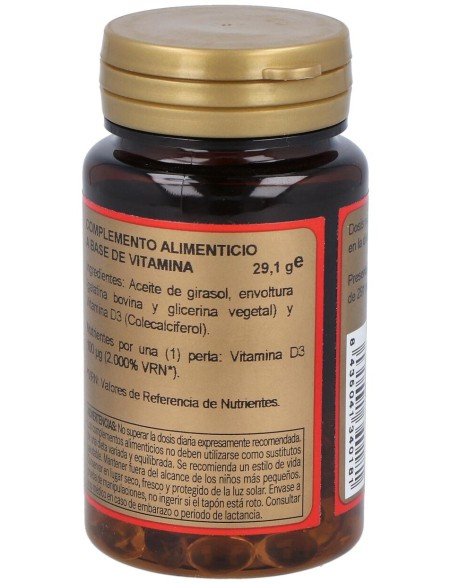 Obire Vitamina D3 4000Ui 100Caps