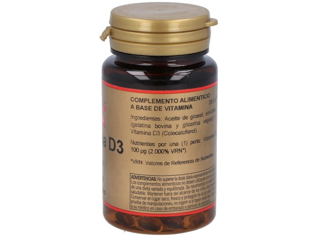 Obire Vitamina D3 4000Ui 100Caps