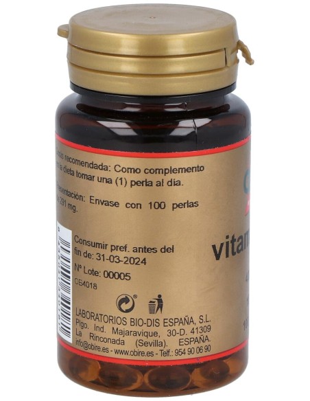 Obire Vitamina D3 4000Ui 100Caps