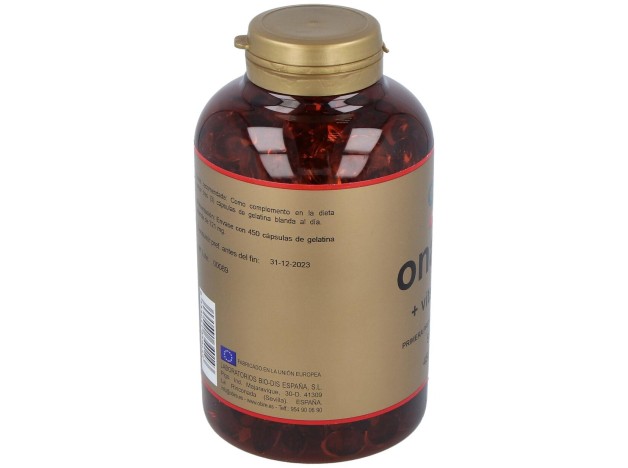 Obire Aceite De Onagra + Vit E 500Mg 450 Perlas