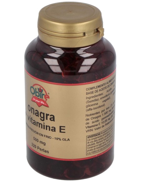 Aceite De Onagra 510Mg. 220Perlas