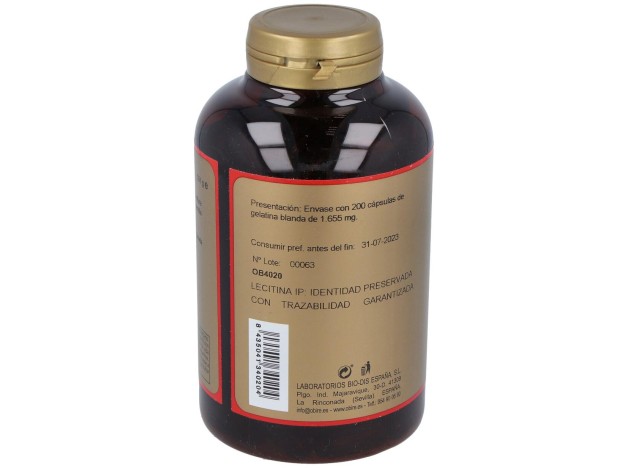 Lecitina De Soja Ip 1200Mg. 200Perlas