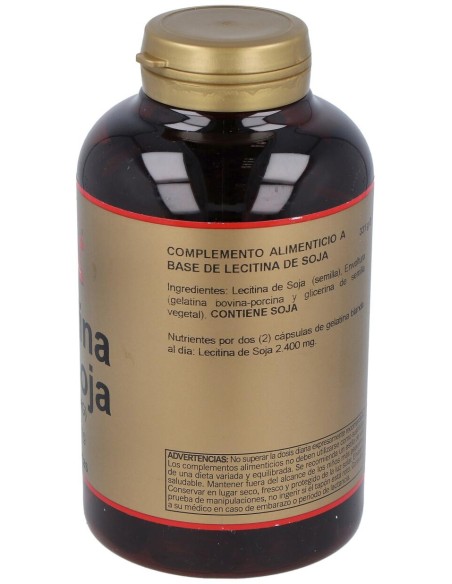 Lecitina De Soja Ip 1200Mg. 200Perlas