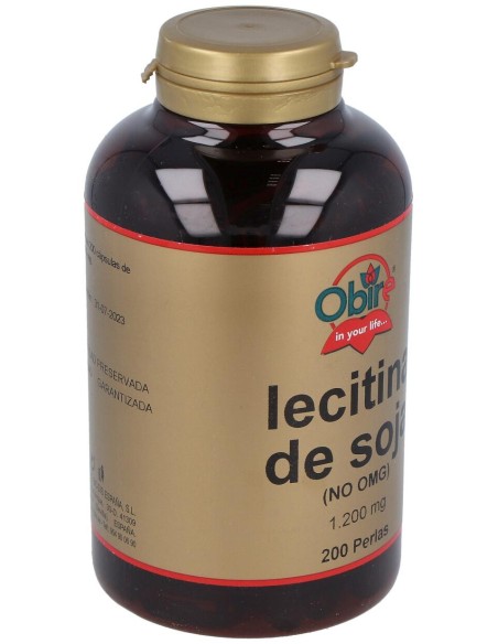 Lecitina De Soja Ip 1200Mg. 200Perlas