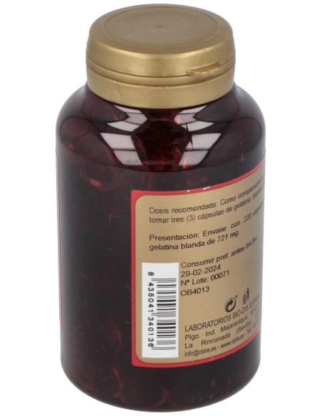 Aceite De Onagra 510Mg. 220Perlas