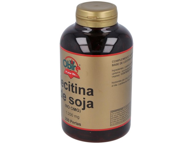 Lecitina De Soja Ip 1200Mg. 200Perlas