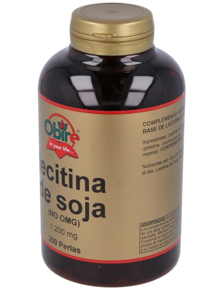 Lecitina De Soja Ip 1200Mg. 200Perlas