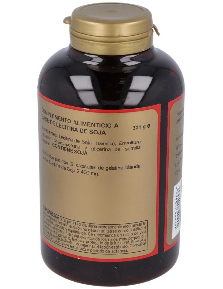 Lecitina De Soja Ip 1200Mg. 200Perlas