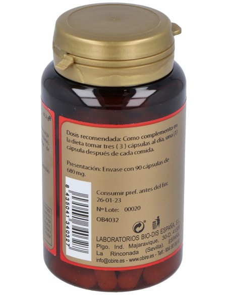 Obire L Glutamina 400Mg 90Caps