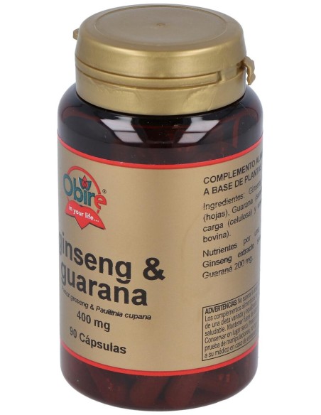 Obire Ginseng%26Guaraná 90Cáps