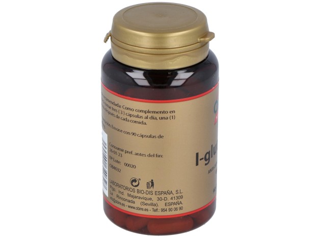 Obire L Glutamina 400Mg 90Caps
