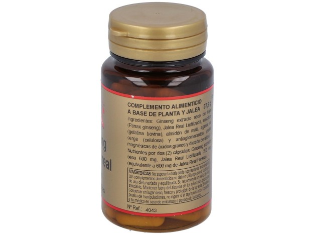 Obire Ginseng Y Jalea Real 600Mg 60Cáps