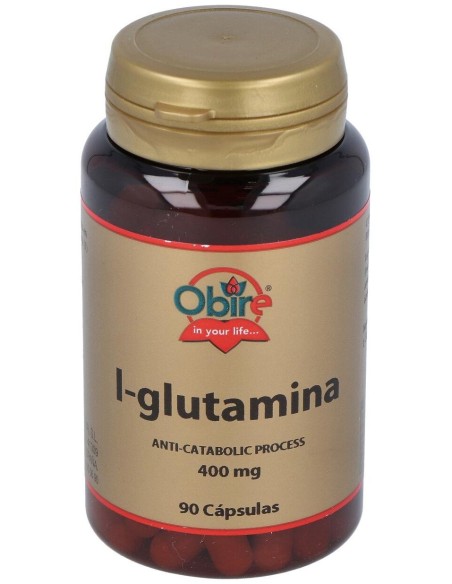 Obire L Glutamina 400Mg 90Caps