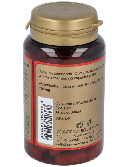 Obire Silicio 25Mg 90Caps