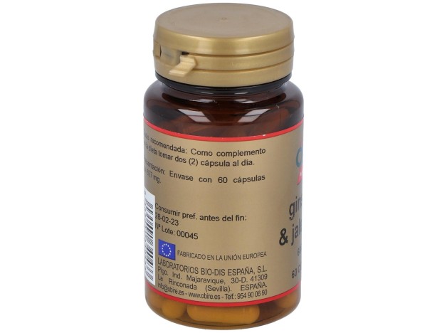 Obire Ginseng Y Jalea Real 600Mg 60Cáps