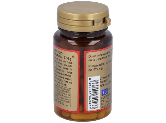 Obire Ginseng Y Jalea Real 600Mg 60Cáps