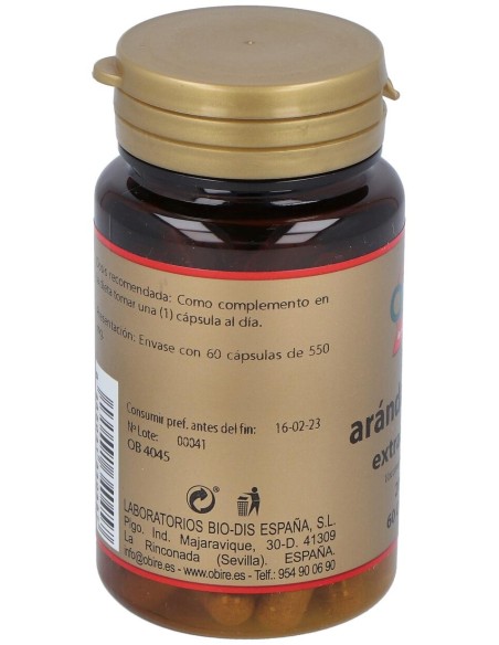 Arandano Rojo 5000Mg. (Ext. Seco 200Mg.) 60Cap.