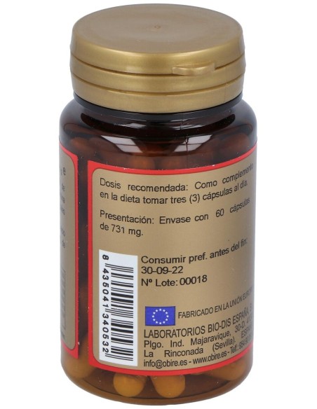 Obire Coral Calcio 500Mg 60Caps