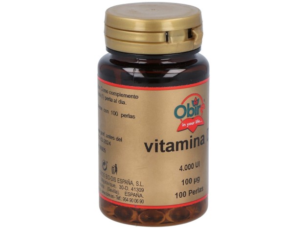 Obire Vitamina D3 4000Ui 100Caps