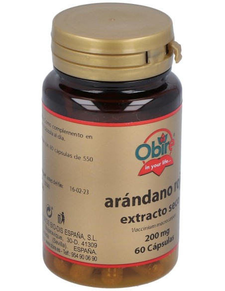 Arandano Rojo 5000Mg. (Ext. Seco 200Mg.) 60Cap.