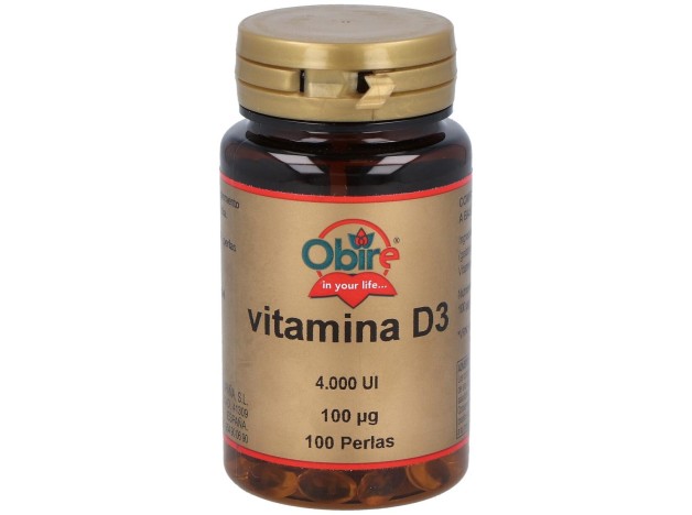 Obire Vitamina D3 4000Ui 100Caps