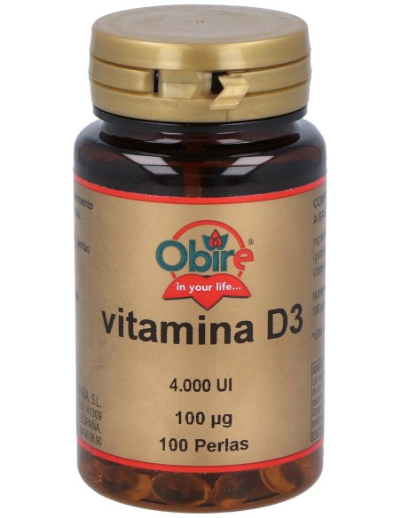 Obire Vitamina D3 4000Ui 100Caps