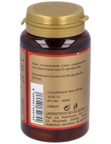 Obire Reishi Micelio %26 Acerola 90Caps