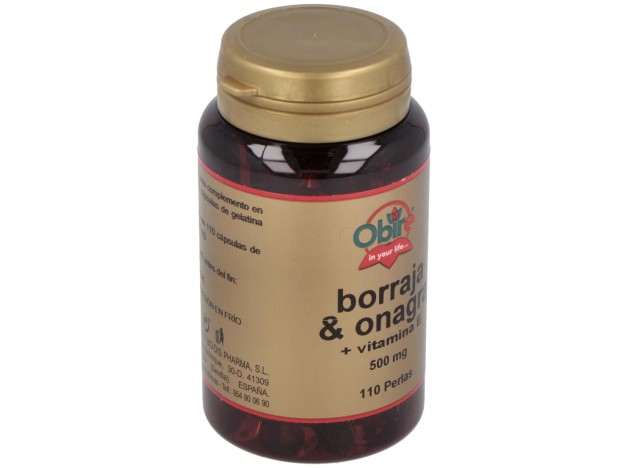 Obire Borraja Y Onaga + Vitamina E 500Mg 110Caps