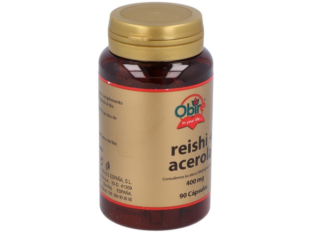 Obire Reishi Micelio %26 Acerola 90Caps