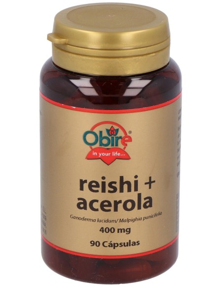 Obire Reishi Micelio %26 Acerola 90Caps